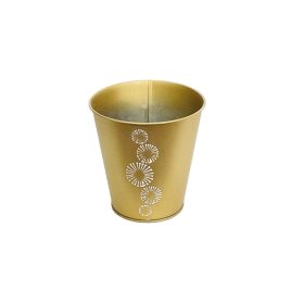 KASPÓ BÁDOG KEREK ARANY 140-B-22-55 D13/9XH13CM 1DB