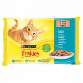   FRISKIES MACSKAELEDEL NEDVES LAZAC TONHAL SZARDÍNIA TŐKEHAL 4X85G