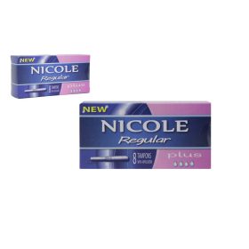 NICOLE REGULAR TAMPON APLIKÁTOROS PLUS 8DB