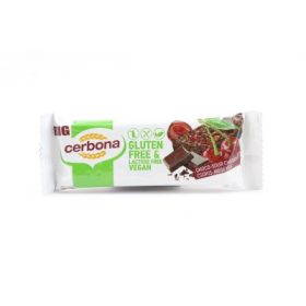 CERBONA MÜZLISZELET GLUTÉNMENTES CSOKOLÁDÉ-MEGGY 35G
