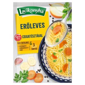 LACIKONYHA LEVES ERŐLEVES CSIGATÉSZTÁVAL 3TÁNYÉR 63G