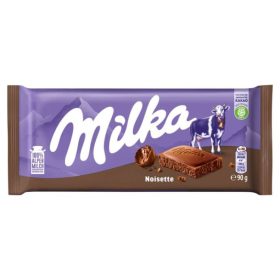 MILKA TÁBLÁS CSOKOLÁDÉ NOISETTE 90G