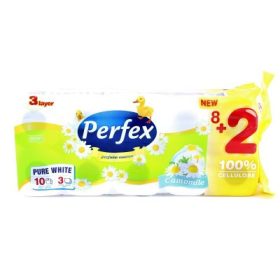 PERFEX CAMOMILE WC PAPÍR 3 RÉTEG 10TEK
