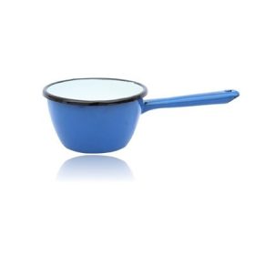 LÁBAS ZOMÁNCOZOTT NYELES 12CM 500ML 1DB