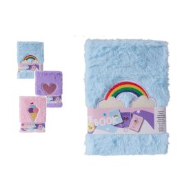 JEGYZETFÜZET PLÜSS BORÍTÁSSAL 21X15,5CM 111000590 1DB