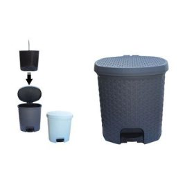 SZEMETES PEDÁLOS RATTAN 18L 1DB