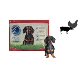 4DOG KUTYAELEDEL MIX CSIRKE-MARHA 4X100G