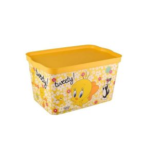 TÁROLÓ DOBOZ SZÖGLETES TWEETY 2,3L TP597-53 1DB