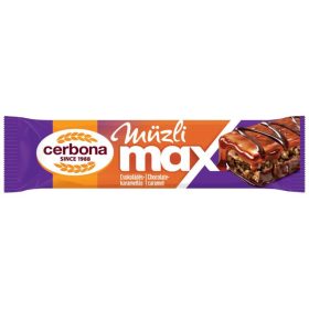   CERBONA MAX MÜZLISZELET CSOKIS SÓS KARAMELLÁS RÉTEG KAKAÓS TALP 30G