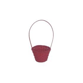FLORENTIN BAMBUSZ 66-38/VÖRÖS - D13XH9,5/29CM 10/150 1DB
