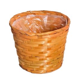   FLORENTIN BAMBUSZ OVÁL ANTIKOLT 66-2-A/NARANCS 30X22X13/49CM 1DB