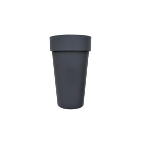 MELROSE VIRÁGCSERÉP SZÜRKE 40CM H66 1DB