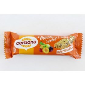 CERBONA MÜZLISZELET GYÜMÖLCS 20G