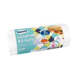 GLOSSY UZSONNÁS-HŰTŐTASAK 2L  100DB