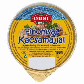 ORSI FINOMSÁG PÁSTÉTOM KACSAMÁJJAL 100G