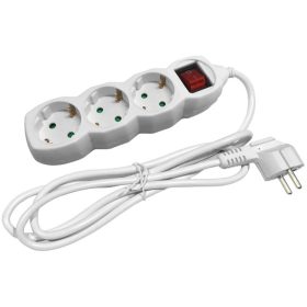 ENTAC HOSSZABBÍTÓ 3 FOGLALAT KAPCSOLÓVAL 5M 3G1.5 1DB
