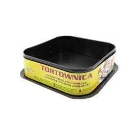 TORTAFORMA TEFLON SZÖGLETES 24X24CM 990-47 1DB