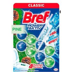 BREF POWER AKTÍV WC FRISSÍTŐ PINE 2X50G