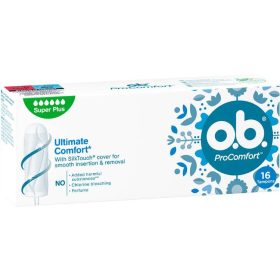 O.B. PROCOMFORT TAMPON SUPER PLUS 16DB