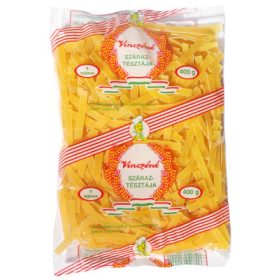 VINCZÉNÉ TÉSZTA 4 TOJÁSOS RÖVID SZÉLESMETÉLT 400G