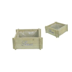   KASPÓ NATÚR FLEURS FELIRATTAL 140-W-504/M 21,5/19X21,5/19XH9CM 1DB