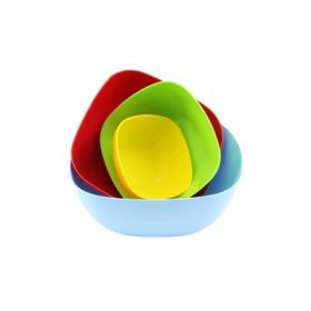 TÁL SZETT KOCKA SZÍNES 4DB 1DB