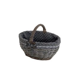 KOSÁR BEVÁSÁRLÓ SZÜRKE 68-51-GR/S 27X20XH14/22CM 1DB